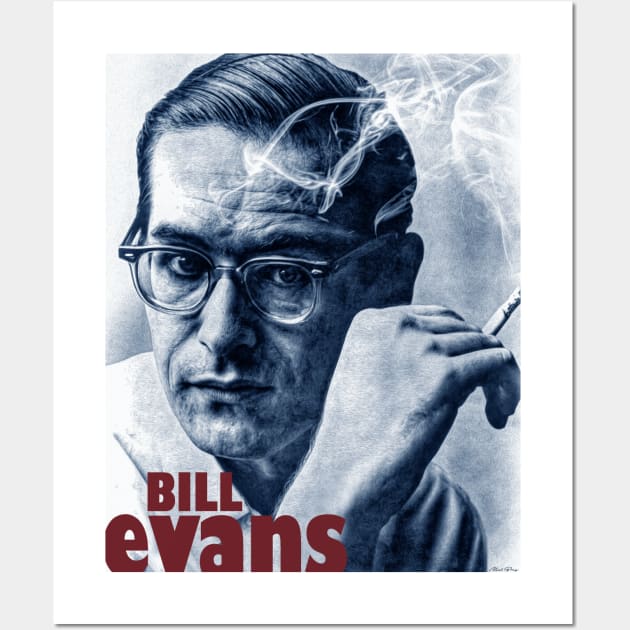 Bill Evans Wall Art by IconsPopArt